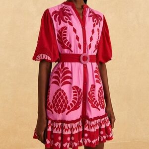 Farm Rio Jungle Scarf Dress size M